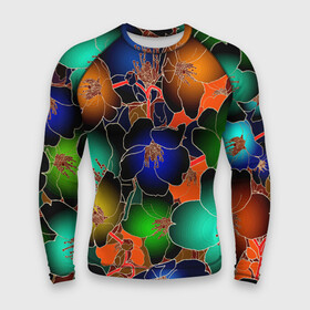 Мужской рашгард 3D с принтом Vanguard floral pattern  Summer night  Fashion trend в Курске,  |  | fashion | flowers | neon | night | pattern | summer | trend | vanguard | авангард | лето | мода | неон | ночь | тренд | узор | цветы