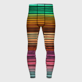 Мужские тайтсы 3D с принтом Multicolored thin stripes Разноцветные полосы в Курске,  |  | multicolored | striped pattern | thin stripes | линии | полосатый узор | разноцветные полосы | разноцветный