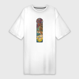 Платье-футболка хлопок с принтом Fouquet Jewelry Store  Lotus (Лотосы) в Курске,  |  | винтаж | девушка | иллюстрация | искусство | лотос | любовь | муза | отдых | природа | сезоны | цветы