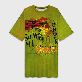 Платье-футболка 3D с принтом Chuck  Sum 41 в Курске,  |  | deryck whibley | sum 41 | группа | дерик уибли | музыка | панк | панк рок | песни | рок | рок группа | сам 41 | сам фоти уан | сам фоти уансам | сам41 | сум 41 | сум41