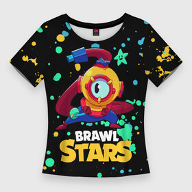 Женская футболка 3D Slim с принтом Otis Brawl Stars в Курске,  |  | brawl stars | faraotis | otis | otis brawl stars | бравл старс | отис | отис бравл старс | фараотис
