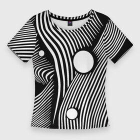 Женская футболка 3D Slim с принтом Geometric vanguard composition  Fashion trend в Курске,  |  | abstraction | circle | composition | fashion | geometry | vanguard | абстракция | авангард | геометрия | композиция | круг | мода