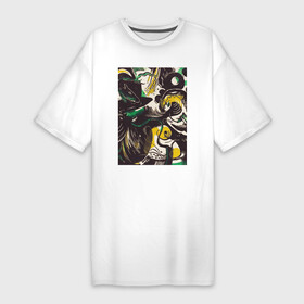 Платье-футболка хлопок с принтом Genesis II в Курске,  |  | абстракция | винтаж | геометрия | картина | классика | красный | минимализм | пейзаж | портрет | синий | треугольник | экспрессионизм