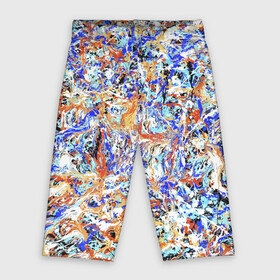 Велосипедки 3D с принтом Летний красочный паттерн в Курске,  |  | color | fashion | impressionism | paint | pattern | splashes | summer | абстракция | брызги | импрессионизм | краска | лето | мода | паттерн | цвет