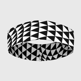 Повязка на голову 3D с принтом Геометрический паттерн  минимализм в Курске,  |  | geometry | minimalism | pattern | triangle | wave | волна | геометрия | минимализм | паттерн | треугольник