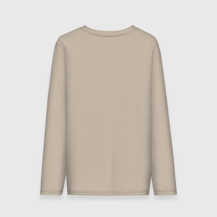 Мужской лонгслив хлопок Зарплата разная фото