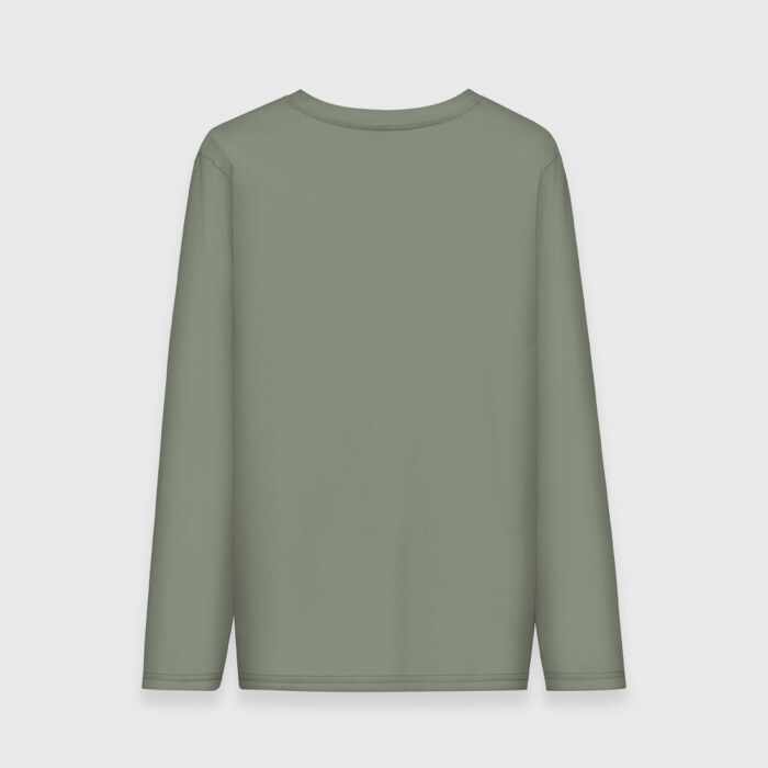 Мужской лонгслив хлопок Зарплата разная фото