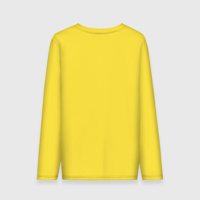 Мужской лонгслив хлопок Зарплата разная фото