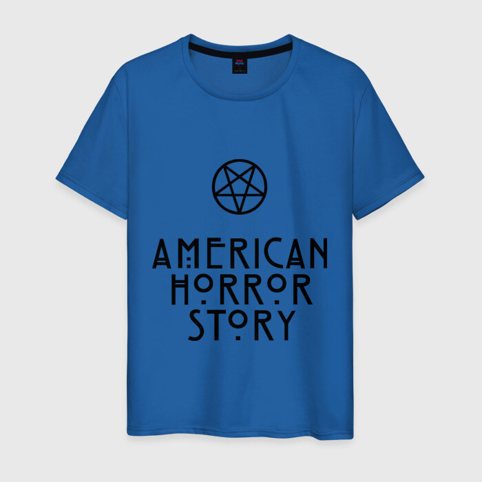 Мужская футболка хлопок American horror story фото