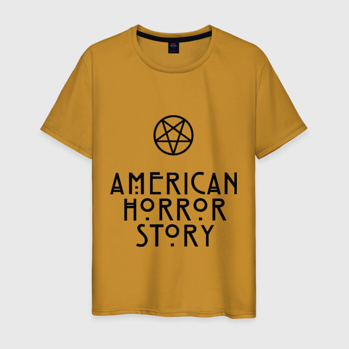 Мужская футболка хлопок American horror story фото
