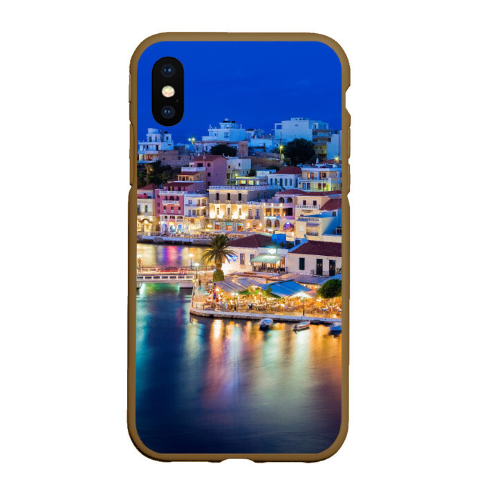 Чехол для iPhone XS Max матовый Крит (Греция) фото