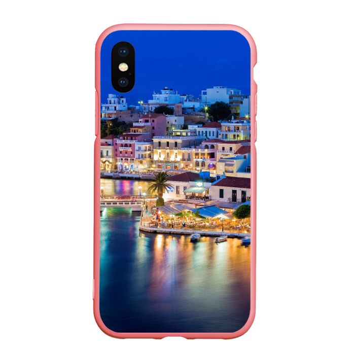 Чехол для iPhone XS Max матовый Крит (Греция) фото