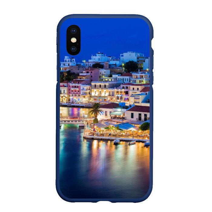 Чехол для iPhone XS Max матовый Крит (Греция) фото