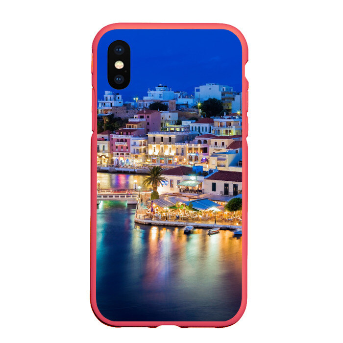 Чехол для iPhone XS Max матовый Крит (Греция) фото