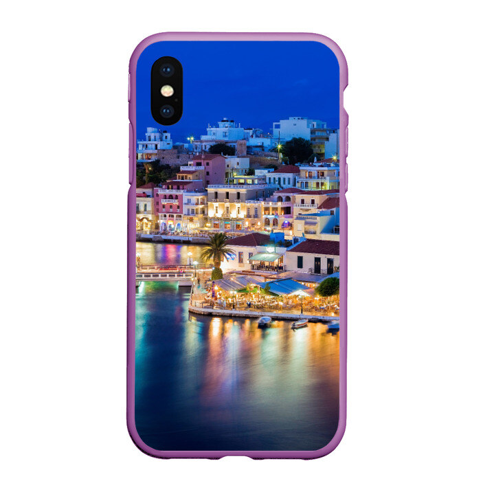 Чехол для iPhone XS Max матовый Крит (Греция) фото