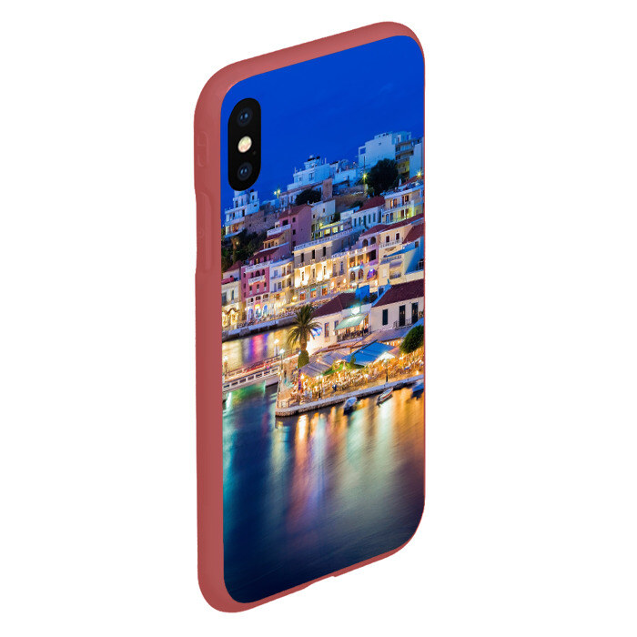 Чехол для iPhone XS Max матовый Крит (Греция) фото