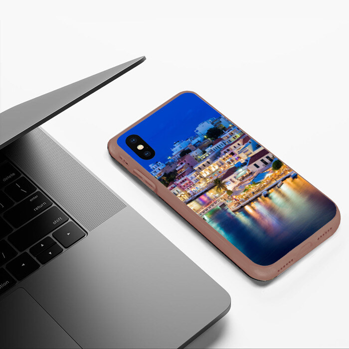 Чехол для iPhone XS Max матовый Крит (Греция) фото