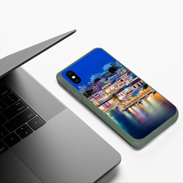 Чехол для iPhone XS Max матовый Крит (Греция) фото