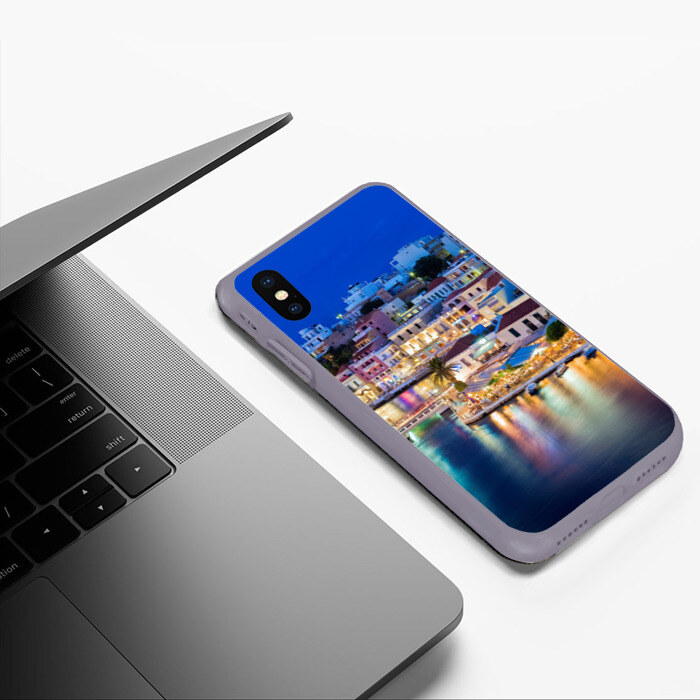 Чехол для iPhone XS Max матовый Крит (Греция) фото