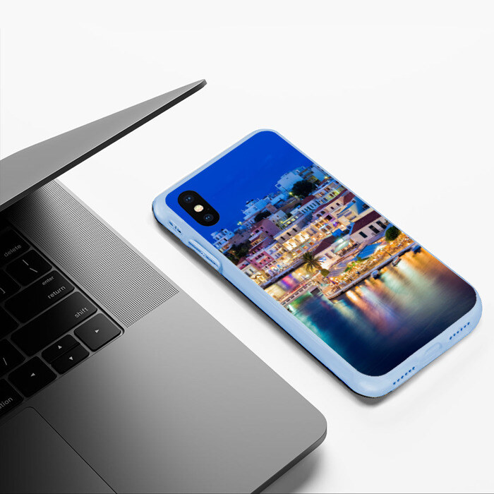 Чехол для iPhone XS Max матовый Крит (Греция) фото