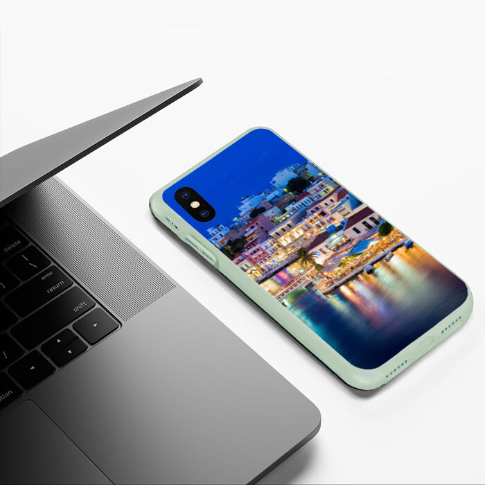 Чехол для iPhone XS Max матовый Крит (Греция) фото