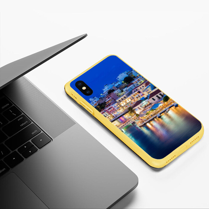 Чехол для iPhone XS Max матовый Крит (Греция) фото