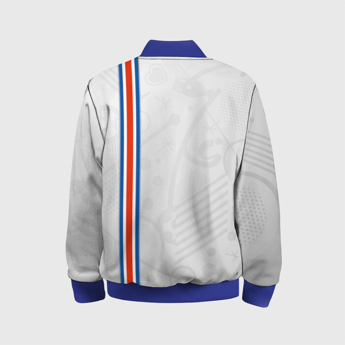 Детский бомбер 3D Форма сборной Исландии по футболу фото