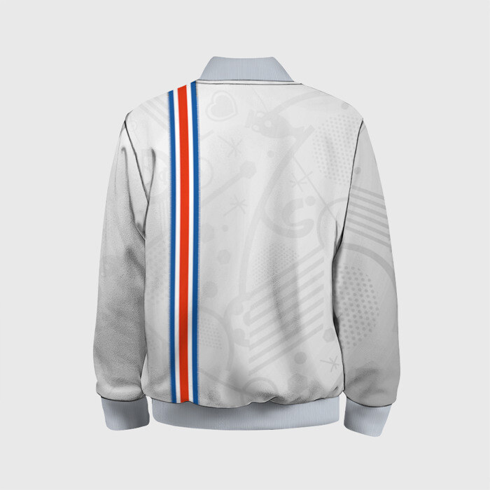 Детский бомбер 3D Форма сборной Исландии по футболу фото