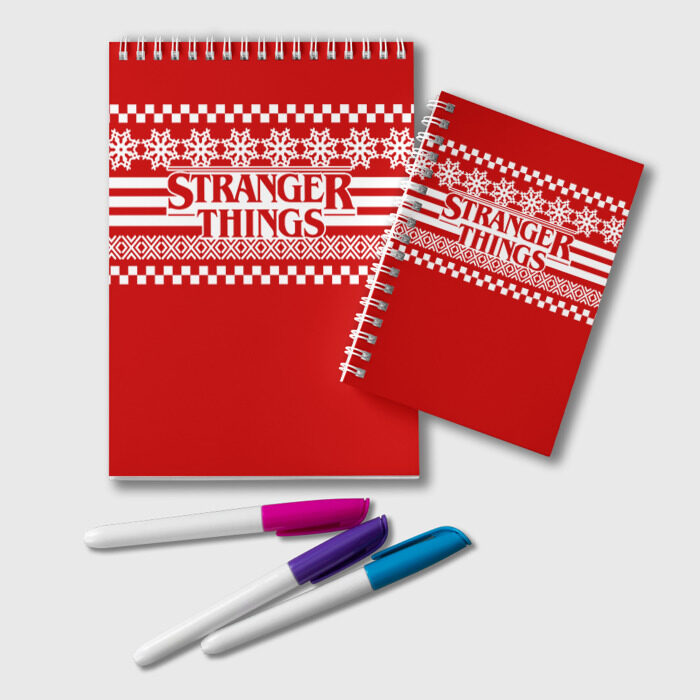 Блокнот Свитер Stranger Things фото