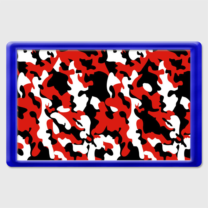 Магнит 45*70 Новогодний Камуфляж фото