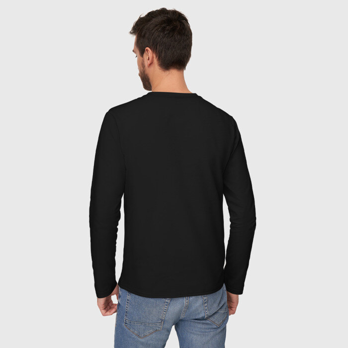 Мужской лонгслив хлопок Самый Лучший Папа В Мире фото