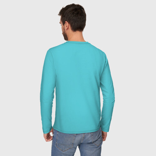 Мужской лонгслив хлопок Самый Лучший Папа В Мире фото