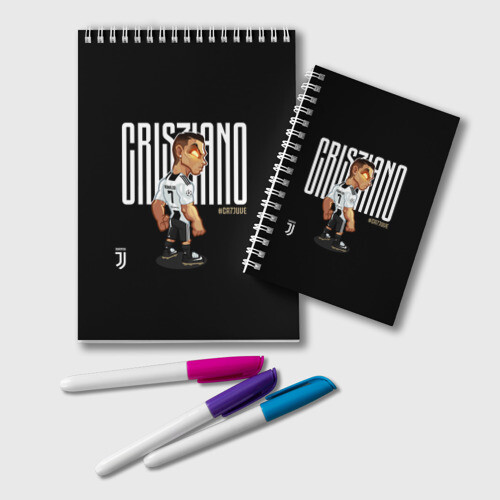 Блокнот Cristiano Ronaldo Juventus фото
