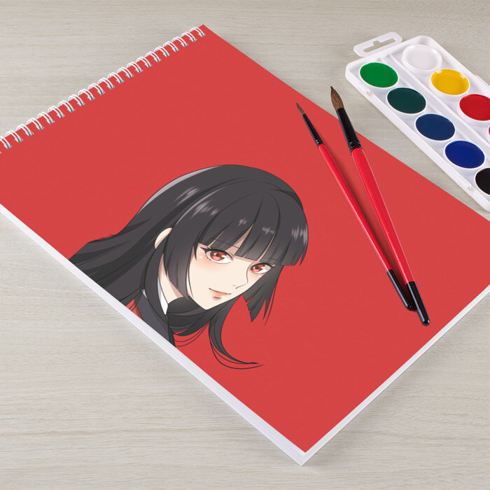 Альбом для рисования Kakegurui Red фото