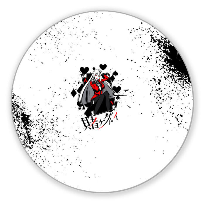 Коврик для мышки круглый Безумный азарт фото