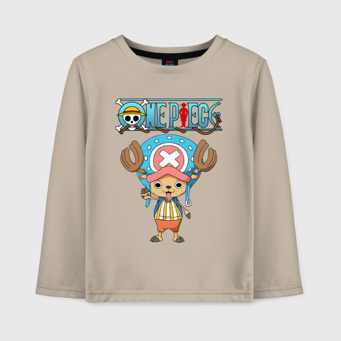 Детский лонгслив хлопок One Piece фото