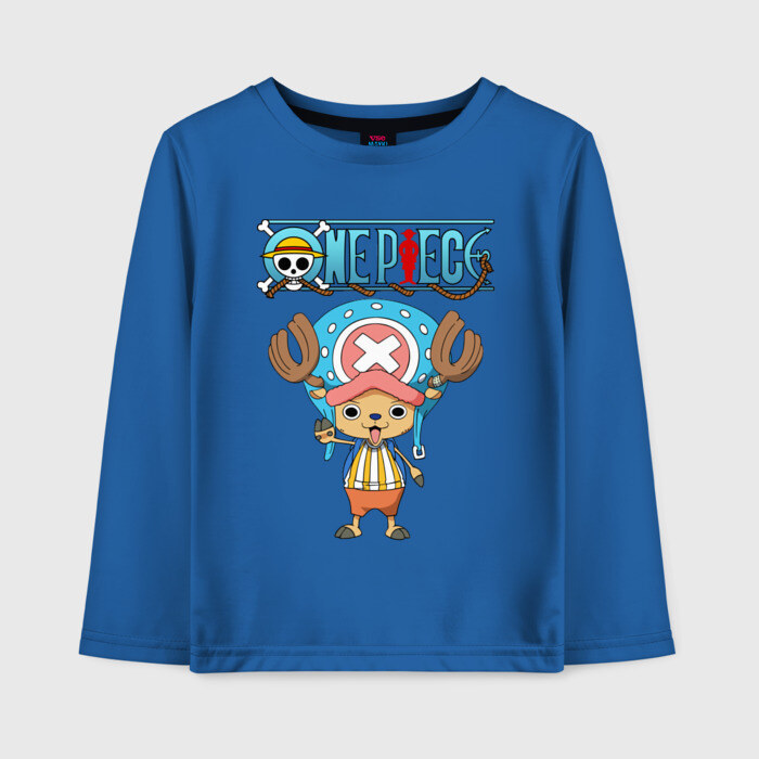 Детский лонгслив хлопок One Piece фото