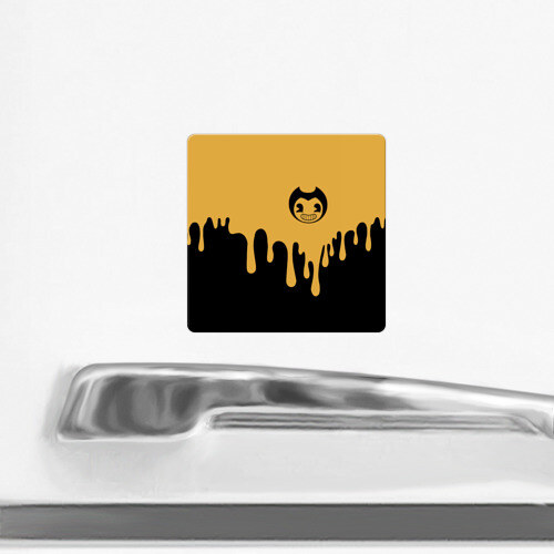 Магнит виниловый Квадрат Bendy And The Ink Machine (37) фото