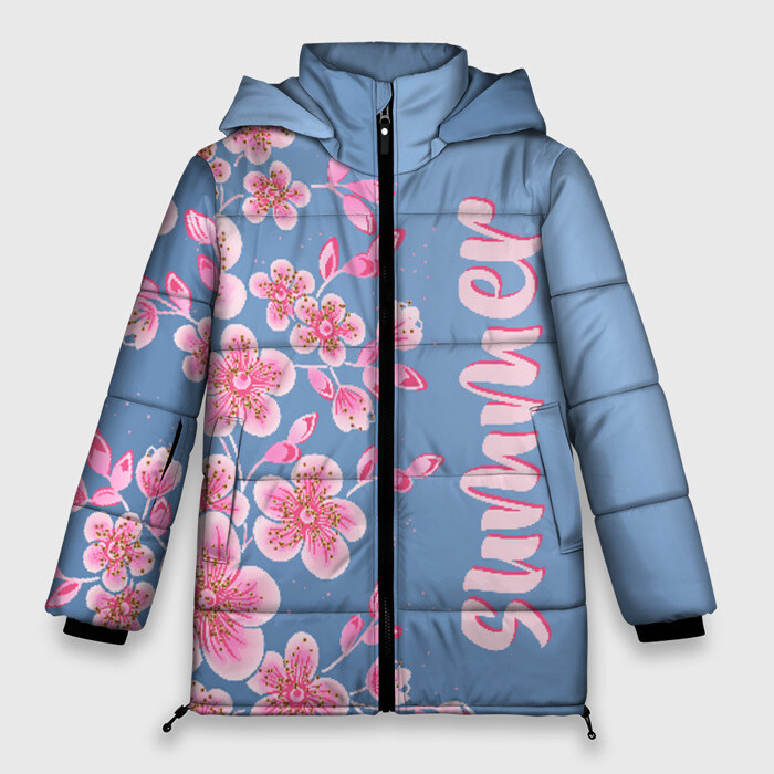 Женская зимняя куртка 3D Summer фото