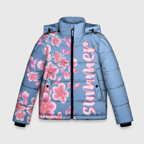 Зимняя куртка для мальчиков 3D Summer фото