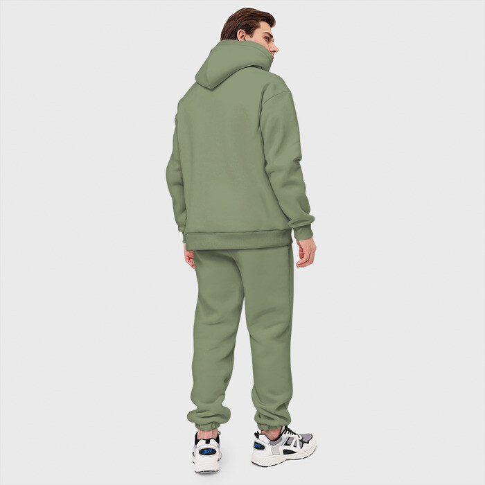 Мужской костюм хлопок OVERSIZE Моя любимая рыбалка фото