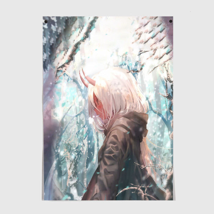 Постер Darling In The Franxx фото