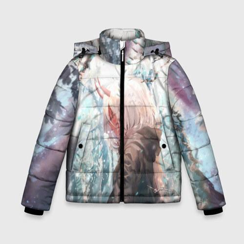 Зимняя куртка для мальчиков 3D Darling In The Franxx фото