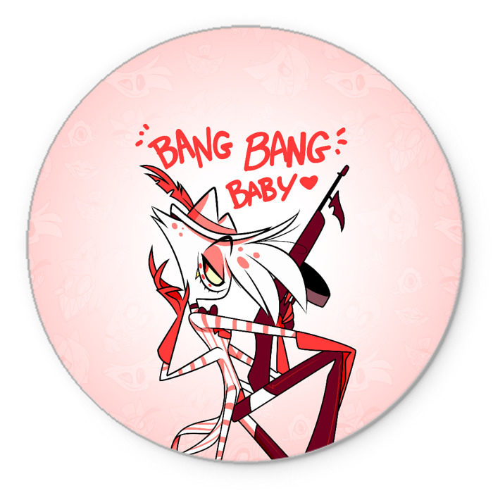 Коврик для мышки круглый ОТЕЛЬ ХАЗБИН ЭНДЖЕЛ ДАСТ фото