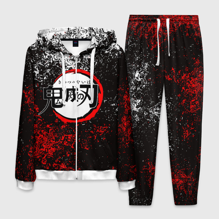 Мужской костюм 3D KIMETSU NO YAIBA фото