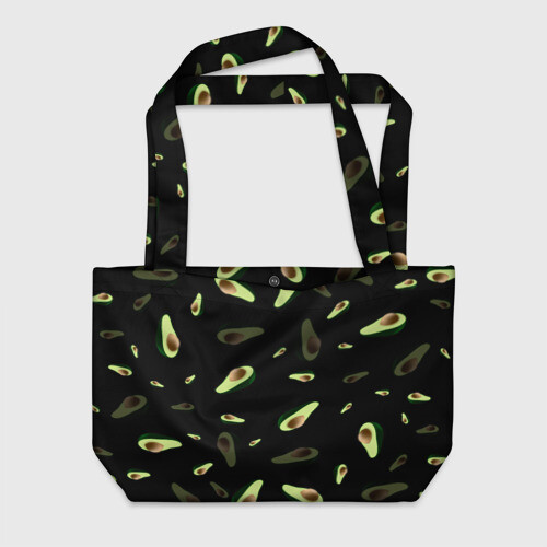 Пляжная сумка 3D Авокадо фото