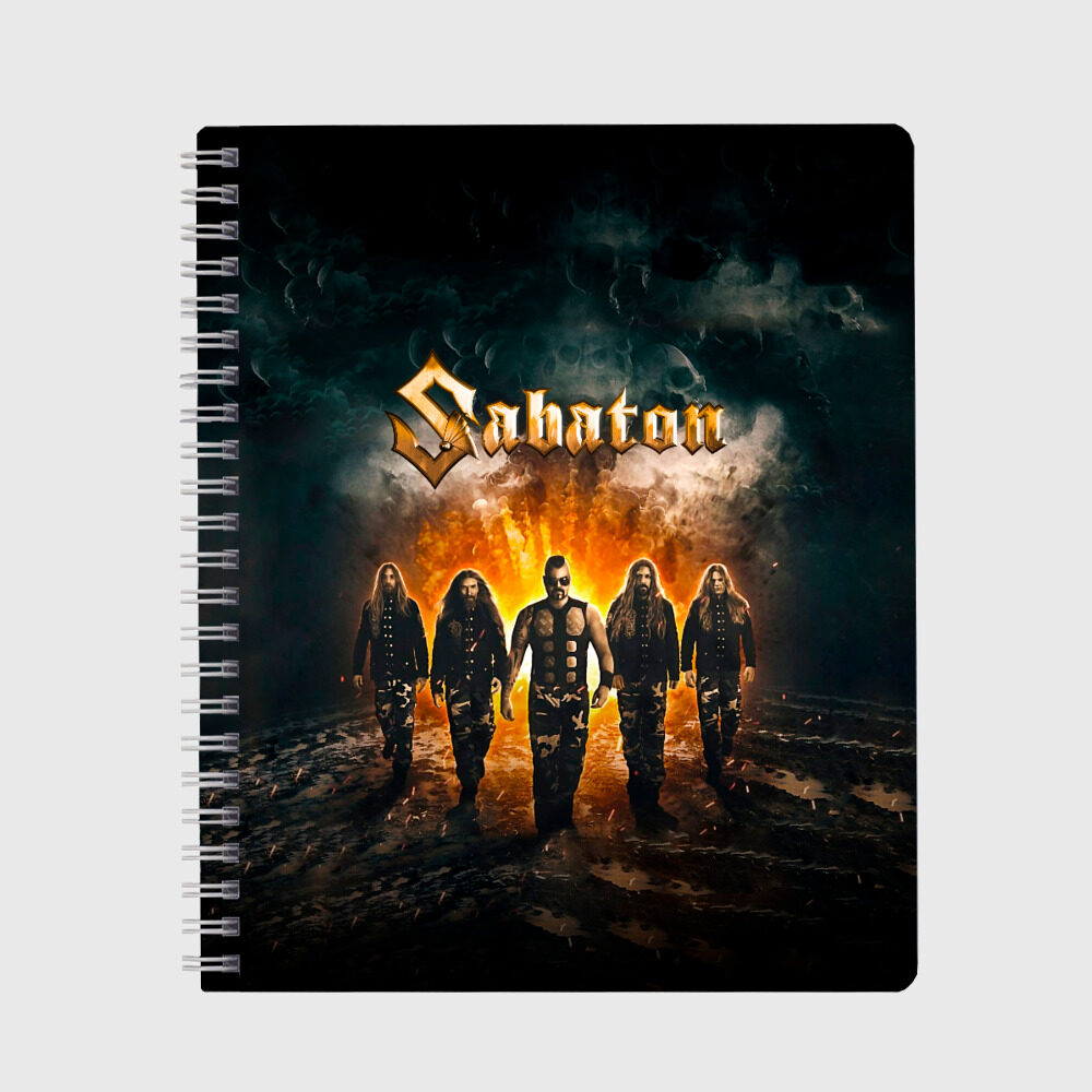 Тетрадь Sabaton фото