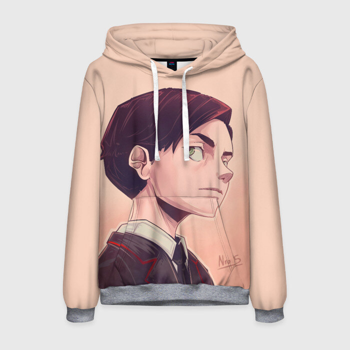 Мужская толстовка 3D Академия Амбрелла номер пять фото