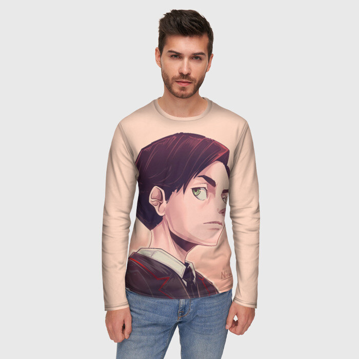 Мужской лонгслив 3D Академия Амбрелла номер пять фото