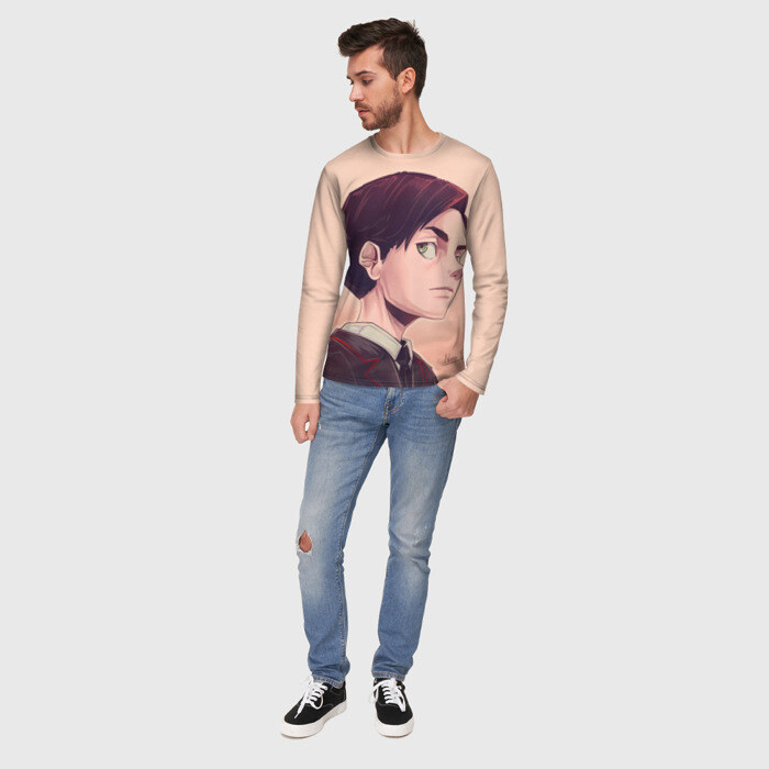 Мужской лонгслив 3D Академия Амбрелла номер пять фото